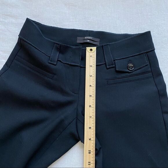 NWOT SEVENTY Wool Black Trouser - Picture 9 of 11